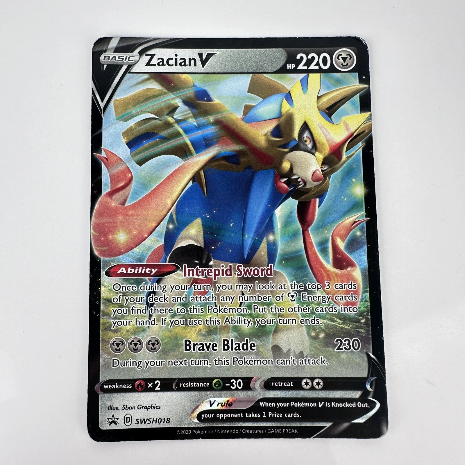 Zacian V 065/060 S1w: Sword for sale | eBay