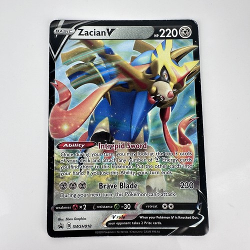 2020 Pokemon Sword & Shield Zacian V FA #195 PSA 10 Gem Mint | eBay