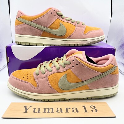 Nike SB Dunk Low Pro Red Stardust Pink HJ4135-600 Men's Size | eBay