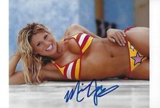 Miss Jackie Gayda Haas Signed 4x6 Photo WWE Tough Enough II 2 Picture Autograph