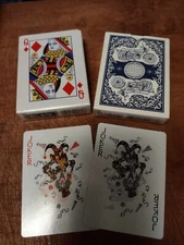 Force Deck of Cards Magic Trick “Queen of Diamonds” (Motor Brand High Quality)