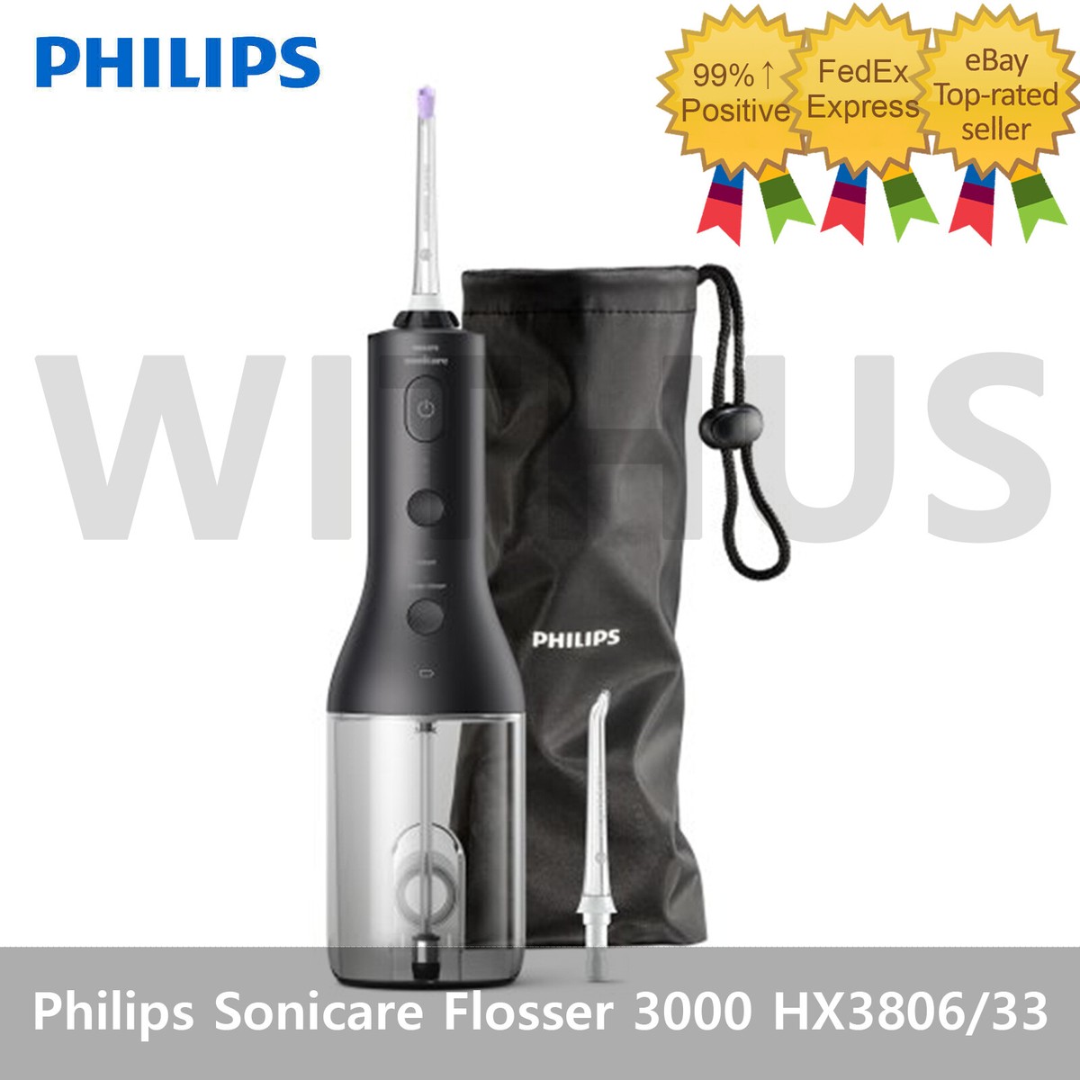 PHILIPS sonicare 3000 コードレスパワーフロッサー Cordless Power Flosser 3000 フィリップス ソニッケアー