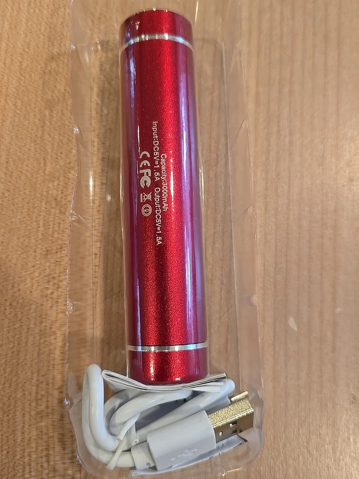 Лот из 5 3000mAh питания банк зарядное устройство для телефона, Android и многое другое + - Изображение 2 из 4