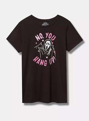 Torrid Horror SCREAM Shirt Ghostface Be Mine NWT New 0X