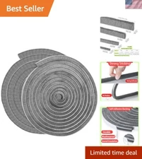 Eco-Friendly Weather Stripping Brush Seal - 66ft Durable and Self-Adhesive