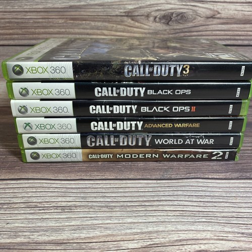 Lot of 6 Call of Duty XBOX 360 Games Black Ops 1 and 2, Advanced Warfare, + - Picture 7 of 7