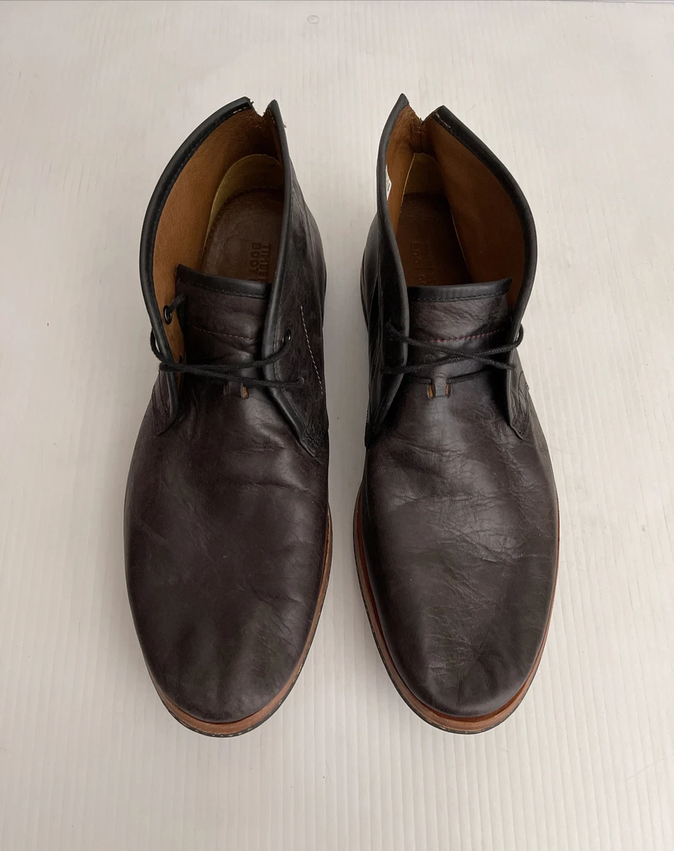 Timberland Boot Co Wodehouse Lost History Chukka Burnished Black 11US A41
