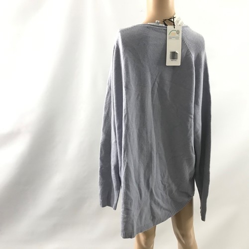 PASSIONI Women’s Sweater Size XL Lilac Long Sleeve Knit Glitter Embellished New - Picture 3 of 6