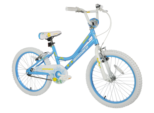 Kids Girls Bike Orchid 20" Wheel Lightweight Alloy Bike Blue White Age 7+ - Picture 2 of 8