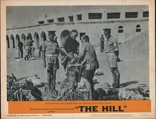 THE HILL original 1965 lobby card SEAN CONNERY/IAN HENDRY 11x14 movie poster