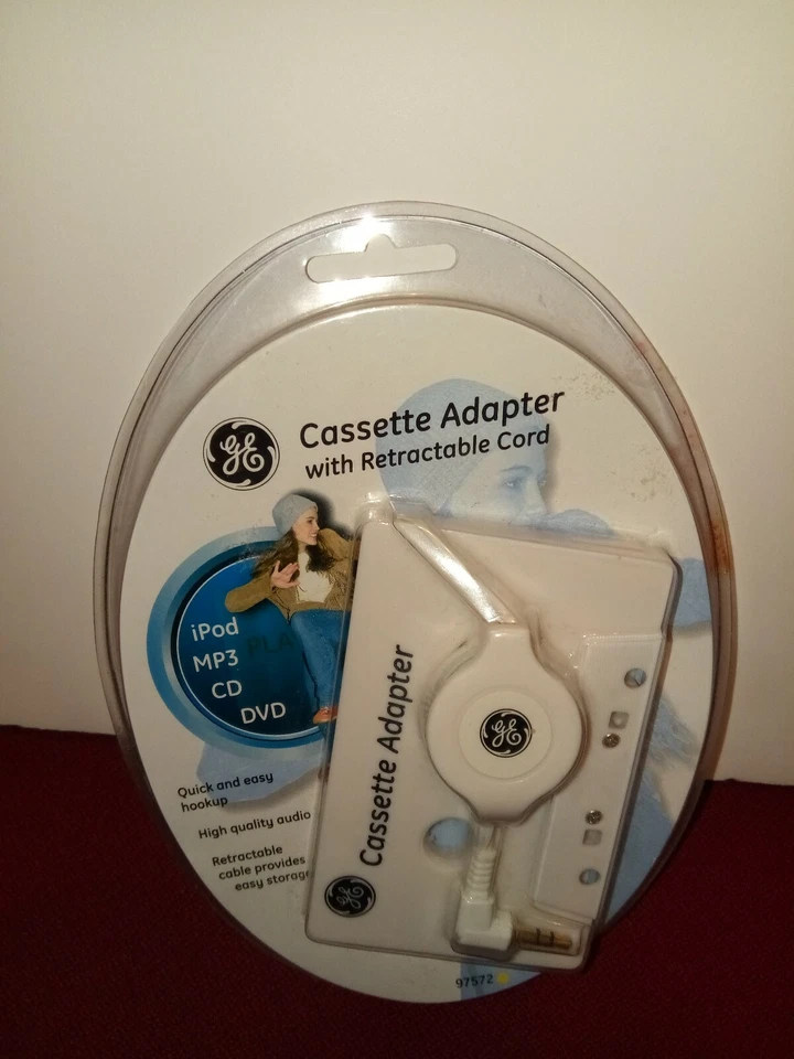 Adaptador de casete y cable retráctil Foto 2 de 3