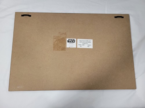 STAR WARS Map of Jakku: Wooden Sign: 19" x 12.5", NEW - Picture 5 of 7