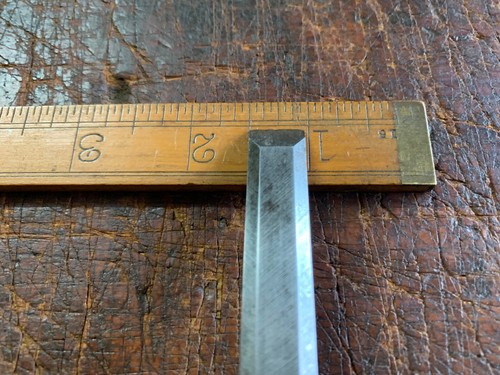 Vintage Stanely 1/2" Bevel Edge Butt Chisel No.60 Made in England Woodwork - Picture 7 of 7