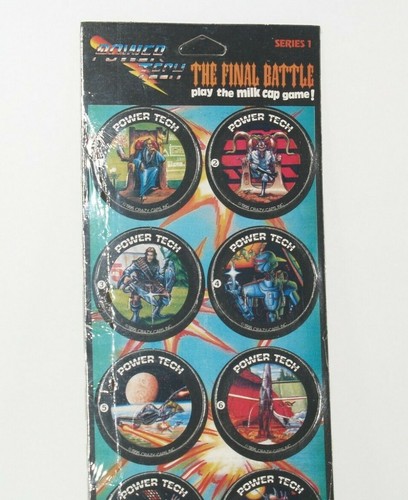 Vintage Pogs - Milk Caps - Tazos - 1995 Crazy Caps Lot - New - Picture 3 of 9