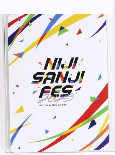 Nijisanji Holo Card Vtuber No.183 Millie Parfait Festival 2023 Japanese - Picture 2 of 4