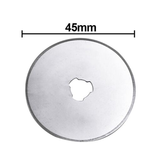 20Pcs Rotary Cutter Spare Blades 45mm Leather Quilters Sewing Patchwork Fabric - Picture 2 of 6