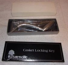 Batesville Casket Coffin Locking Key Crank Handle Brand New with Box