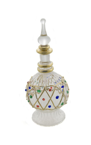 Flacon Parfum - Fiole Parfum - Verre soufflé - Egypte -  Peterandclo - 7337 - Picture 1 of 1