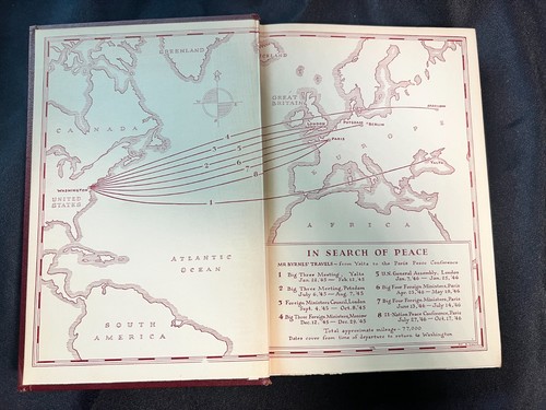 Speaking Frankly James F. Byrnes 1947 Harper & Brothers Cold War History FirstEd - Foto 2 di 10