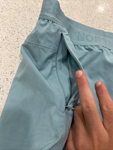 The North Face Wander Shorts Women's Reef Waters Polyester Size XXL/regular NWT - 第 5/8 張圖片