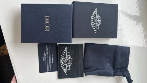 Porte carte Dior x Jordan Wings