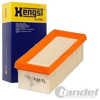 Hengst Filter Luftfilter Passend FüR Nissan Kubistar Renault Clio Kangoo Thalia