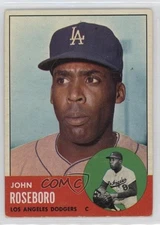 1963 Topps Semi-High # John Roseboro #487