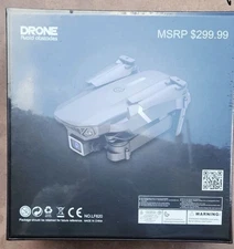 Drone 4K Camera SMS Obstacle Avoidance, New Sealed, (BRAND NEW IN BOX)