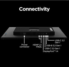 Lenovo Legion Y32p-30 Monitor - Gaming Monitor - 31.5" UHD IPS Display - 144Hz 9