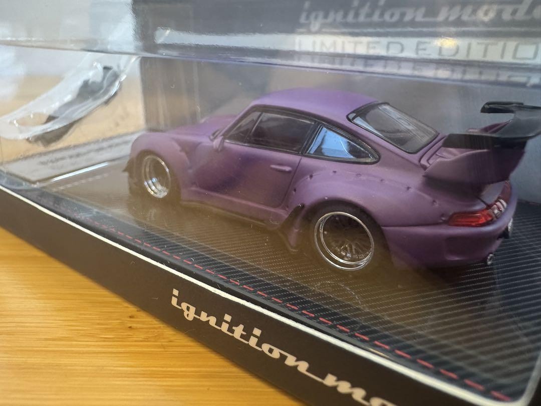 Ignition Model Porsche RWB 993 1/64 Matte Purple Limited