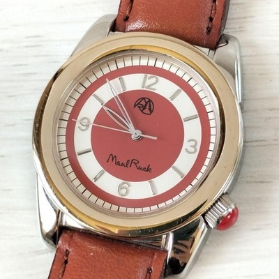 Maul Ruck Men's Quartz Watch Takeo Kikuchi Casual MR2503 Used