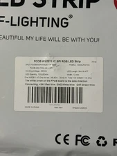 LED strip tape BTF LIGHTING FCOB5M24VS2811RGB30 thumbnail 2
