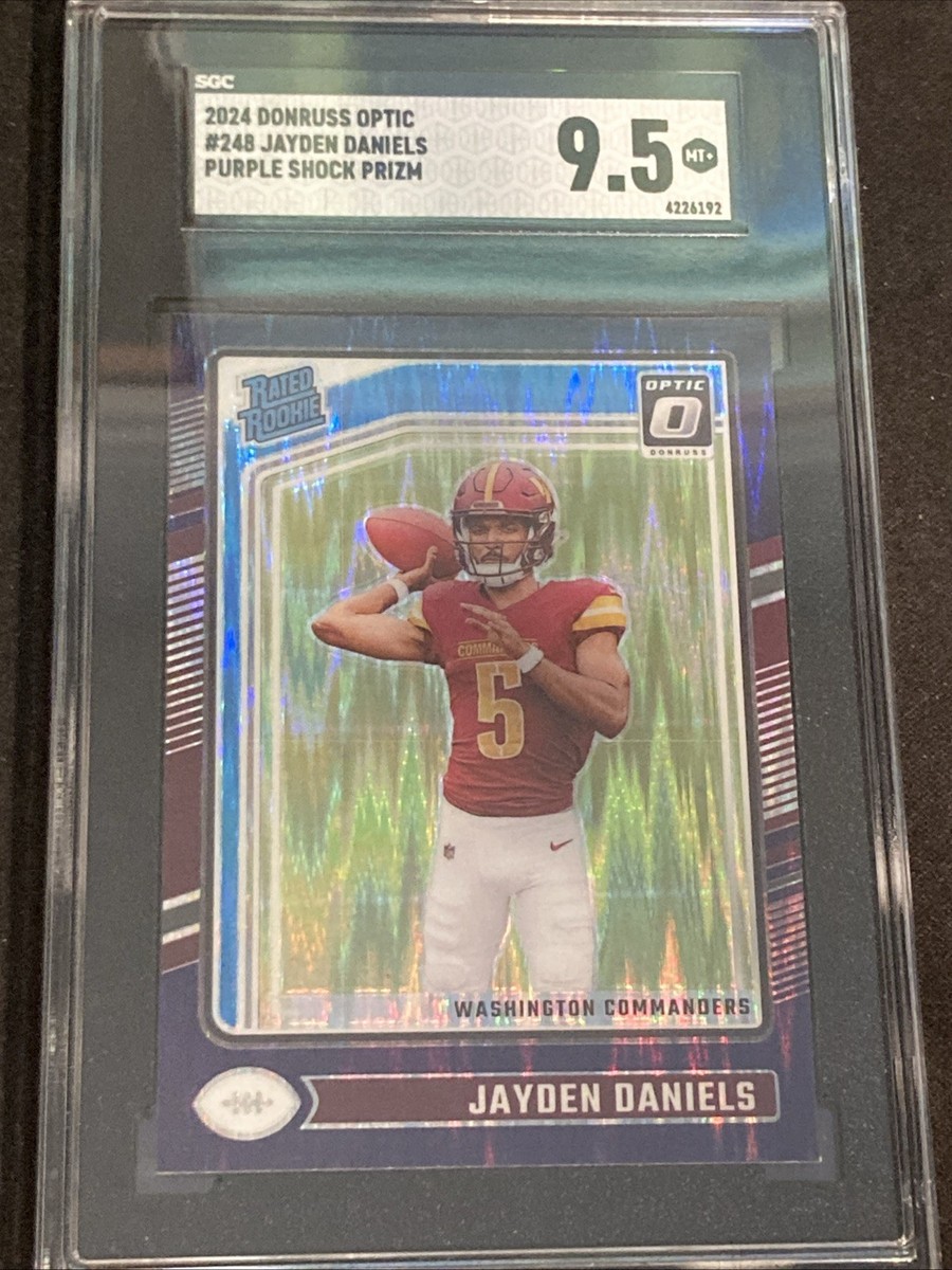 2024 Panini Donruss Optic - Rated Rookie Jayden Daniels #248
