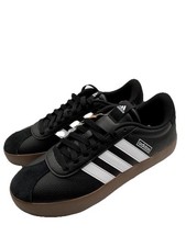 Adidas Women  s Size 8 VL Court 3.0 Black/White Gum ID8796