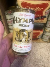Olympia Flat Beer Can Olympia Brewing Co Olympia Wa 11 Ounce Vanity Top Old