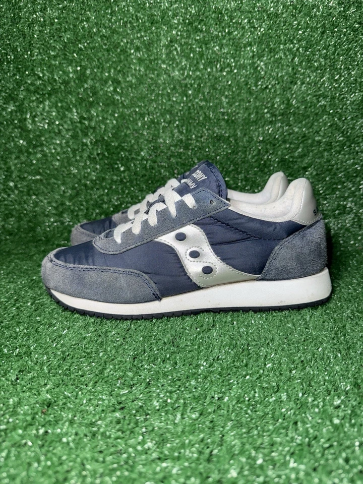 Zapatillas deportivas Saucony para mujer Jazz Low Pro azul marino blanco talla 7 Foto 4 de 4
