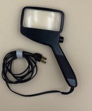 Vintage Bausch  Lomb Hand Held Electric Illuminating Magnifier Magnifying Glass