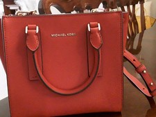 Michael Kors Beautiful  RED Handbag (in Excel...