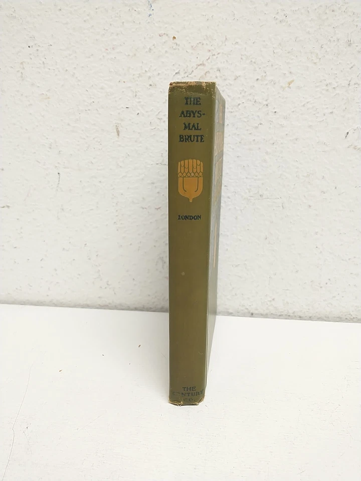 The Abysmal Brute By Jack London 1913 The Century Co. 1st Ed. HC  Foto 3 de 4