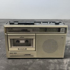 Vintage LASONIC TRC-921 Boombox Radio Cassette Early 1980s Original READ