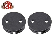 2x ALTA Plastic Crank Arm Dust Caps – Threaded Covers for Square Taper Cranks.