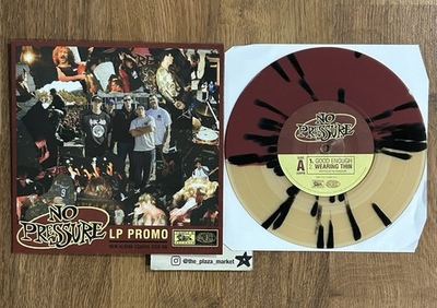 #ad No Pressure LP Promo vinyl 7” record Half Beer Half Maroon New sold out $119.99