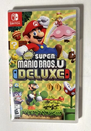 New Super Mario Bros. U Deluxe (Nintendo Switch) - Brand New Sealed