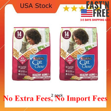 Purina Cat Chow Healthy Aging 7 Senior Dry Cat Food With Chicken, 2 pack, NEW