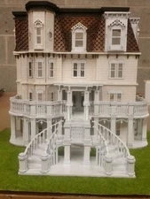 Hegeler Carus Mansion 1:48 Scale Dollhouse Kit