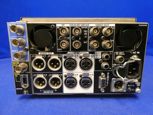 Panasonic AJ-HD1200AP DVCPRO HD Recorder w/170 Tape Hours, Parts Bad Playback - Picture 12 of 15