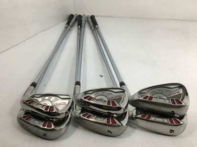 TaylorMade Burner Iron Set 5-Pw 6pc Flex Stiff N.S.Pro 950GH Steel