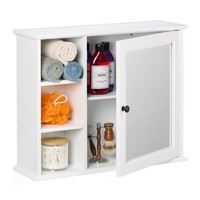 Spiegelschrank HäNgeschrank Badschrank Badezimmer Wandschrank BadschräNkchen