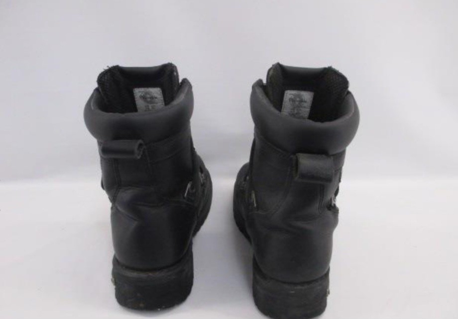 Milwaukee Accelerator Mens Motorcycle Black Leather Boots Mb440 Size 9 