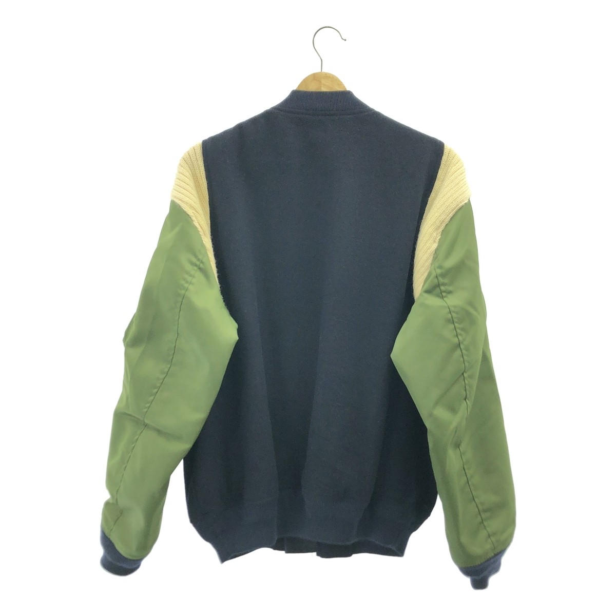 Digawel / Different Material Bomber Jacket - image 5
